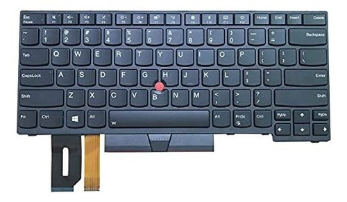 Teclado De Diseño Estadounidense Para Lenovo Thinkpad E480 L