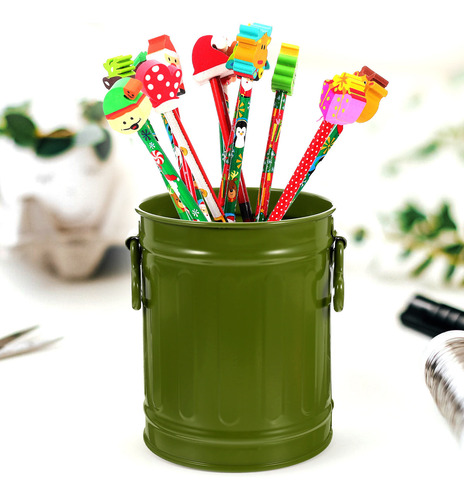 Bote De Basura De Escritorio, Organizador De Lápices, Multif