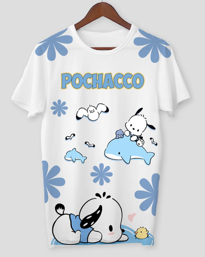 Remera Niños,  Pochacco, Hello Kitty