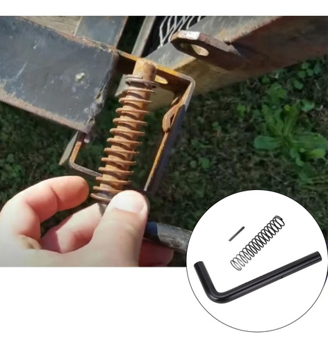 Kit Reparación Cierre Resorte Trailer 819t Rv 3 Piezas Metal