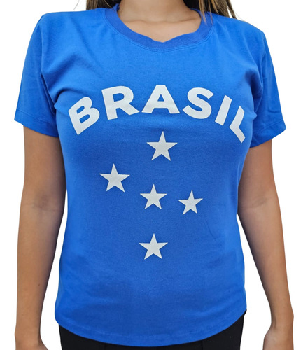 Camiseta Do Brasil Copa Do Mundo Promoção Pronta Entrega 