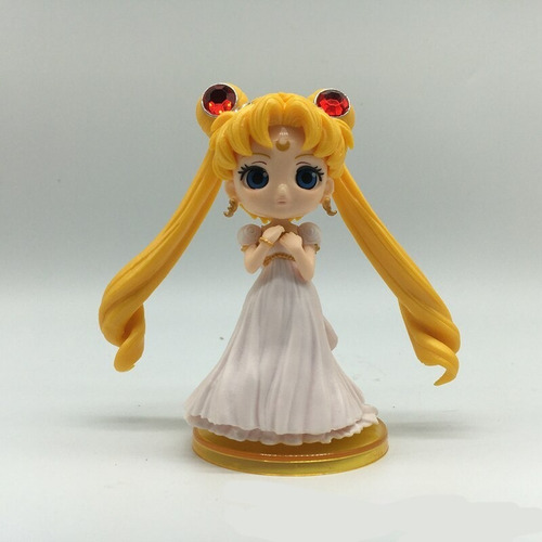 Imagen 4 de 8 de Sailor Moon - Set De 6 Figuras - Tipo Qposket