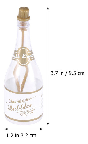 Botella Con Forma De Varita De Burbujas For Boda, Regalo De