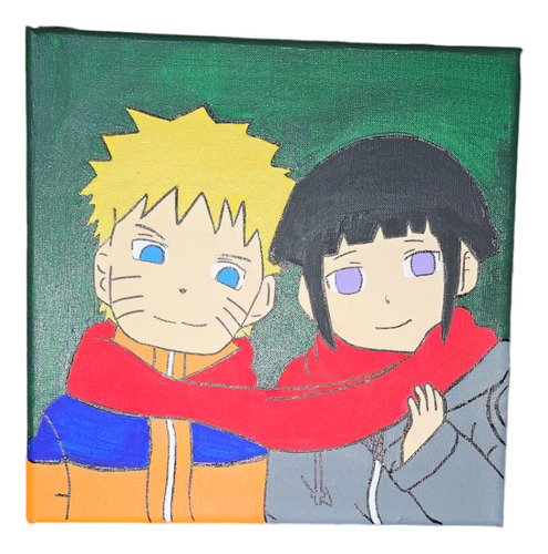 Cuadro Pintado A Mano Naruto 