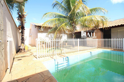 Casa À Venda No Jardim Alto Rio Preto Com 3 Quartos, 4 Vagas - V5003