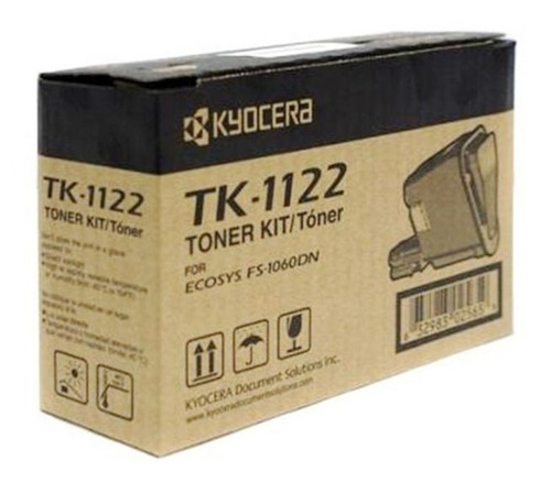 Cartucho De Toner Kyocera Tk-1122 Original Facturado Fs-1025