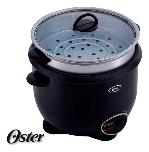 Olla Arrocera Oster Ckstrc6033 Multiusos 15 Tazas Negra