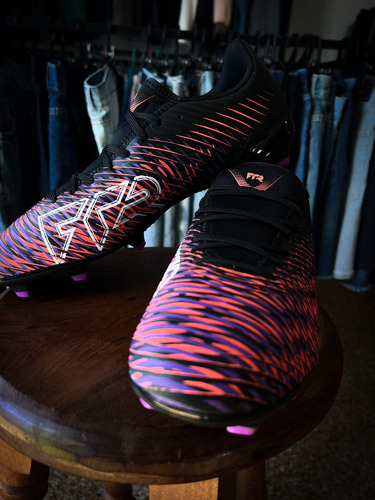 Botines Puma Future 8 Play Fg/ag Cancha Fútbol Tapones Medio
