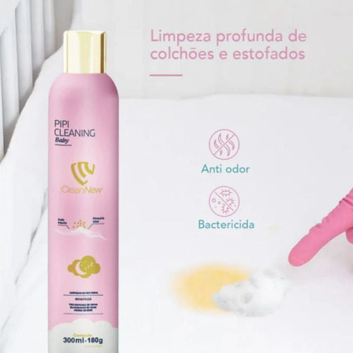 Kit Tira Manchas Bloqueia Odor E Impermeabiliza Baby Perfume