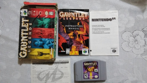 N64 Gauntlet Legends Con Caja  (no Mario,zelda,pokemon)