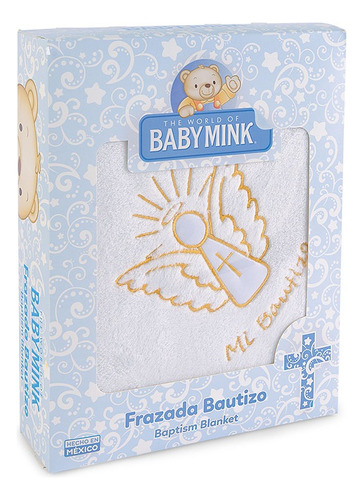 Edredon Bebe Ligero Para Bautizo Baby Mink Frazadabautizo
