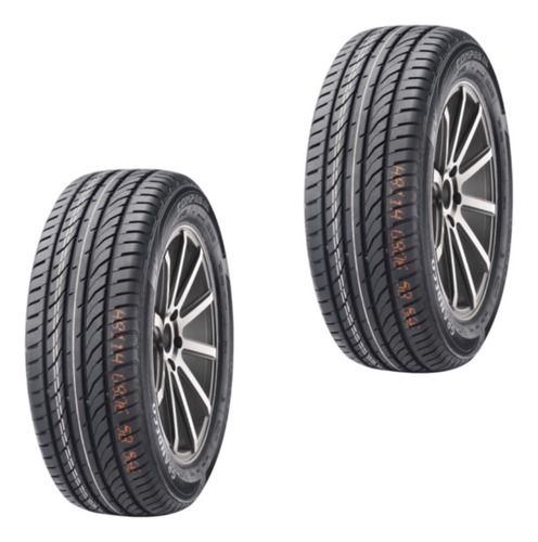 Kit De 2 Llantas 205/70 R14 Compasal Grandeco 95h Índice De Velocidad H