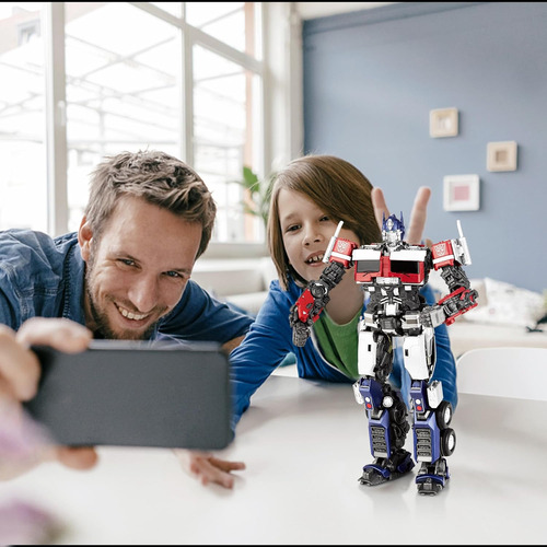 Yolopark Transformers Juguetes Optimus Prime, 7,87 PuLG...