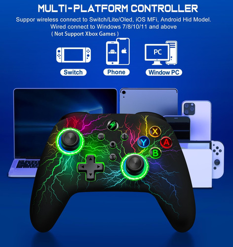 Controlador Inalámbrico Switch Pro Para Nintendo Switch Cool