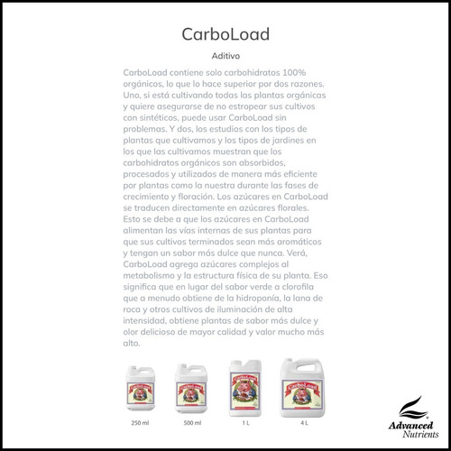Advanced Nutrients - Carboload 4l