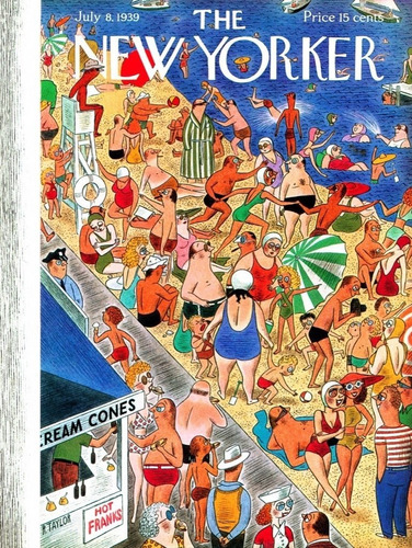 Rompecabezas New York Puzzle Company - New Yorker Beachg Rmt