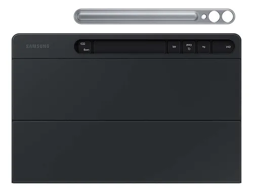 Teclado Funda Slim Para Samsung Galaxy Tab S9 Fe 12.4 Color Negro