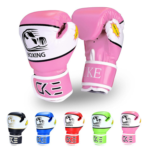 Guantes De Boxeo Cke Kids Para Ninos Y Ninas, Jovenes, Ca...