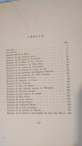 Imagen 3 de 3 de Romances De Quien Vive La Patria - Arturo Capdevila - Losada