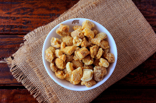 Torresmo Pré-frito 1kg, Sequinho 100% Natural 3un