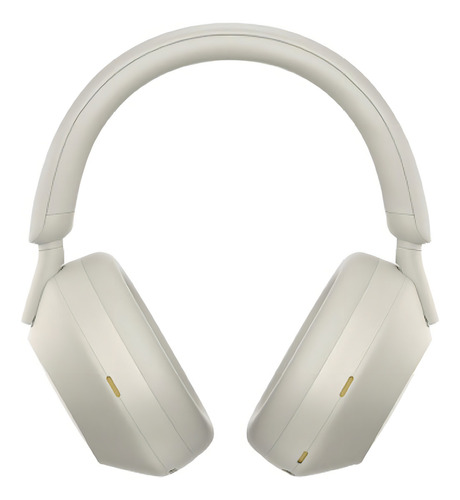 Auriculares inalámbricos Sony WH-1000xM5 con cancelación de ruido (plateados) con conector USB y soporte para auriculares