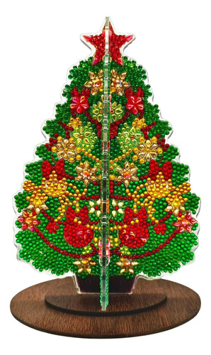 Árbol De Navidad - Pintura Con Diamantes