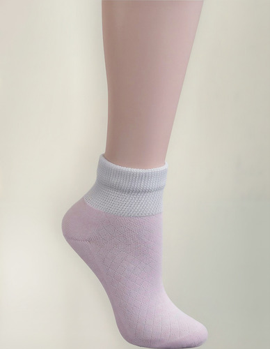 Yomandamor 5 Pares Calcetines Diabéticos De Malla De Algodón