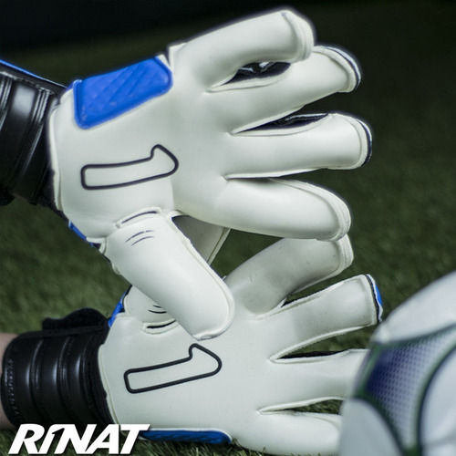 Imagen 4 de 5 de Guante De Portero Rinat Fenix 2.0 Pro Adulto Azul