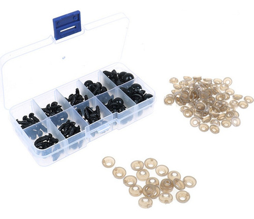 Set Ojos De Seguridad 6mm/8mm/9mm/10mm/12mm 100pcs