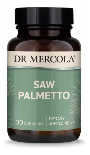 Dr Mercola Saw Palmetto 592mg X 30 Capsulas Premium Prostata Sabor Sin Sabor / Neutro