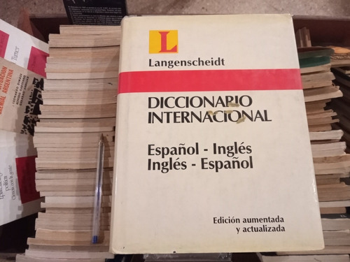 Lagenscheidt Diccionario Español Inglés Español Aum Actualiz