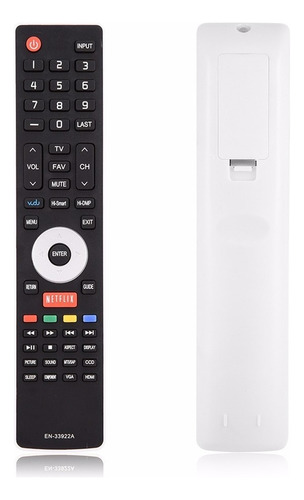 Controle Remoto Para Hisense Smart Tv En-33922a .