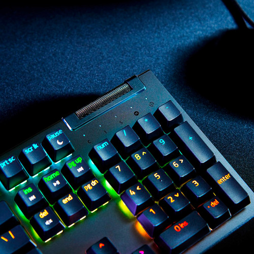 Teclado Gamer Razer Blackwidow V4 X Yellow Switch Español