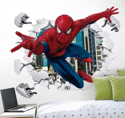 Vinilo Decorativo 3d, Avengers I33 Spiderman, Sticker