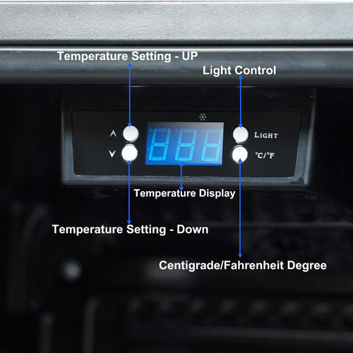 Galanz Frigobar 152 Latas Control De Temperatura Luz Xtem C