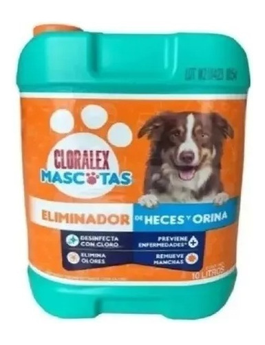 Clorox Mascotas Garrafon 10 Litros Desinfecta Antiolores 1