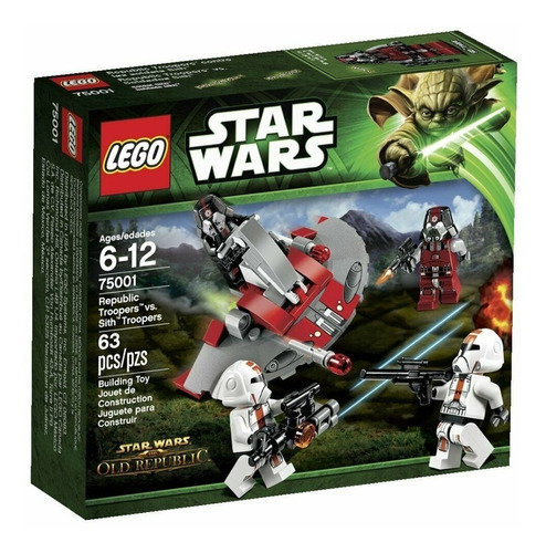 Lego 75001 Star Wars - República contra Soldados Sith - Raro