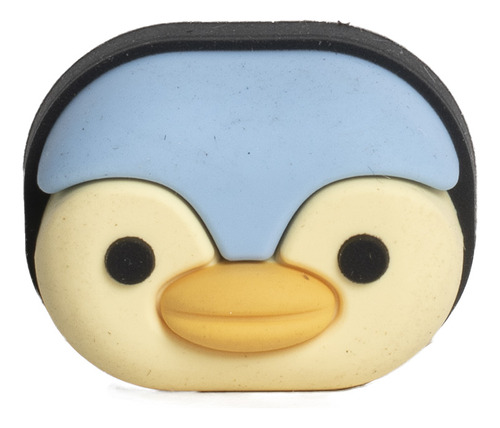 Jibbitz Crocs 3d Penguin Face Unisex Moda Amarillo