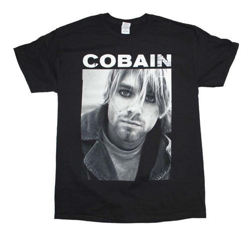 Playera Camiseta Kurt Cobain Logo Nirvana Increible Moda Unx