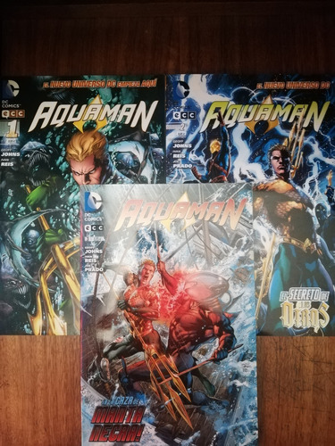 Aquaman 1-7 (serie Nuevos 52 Por Geoff Johns)