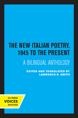 Libro The New Italian Poetry, 1945 To The Present: A Bili...