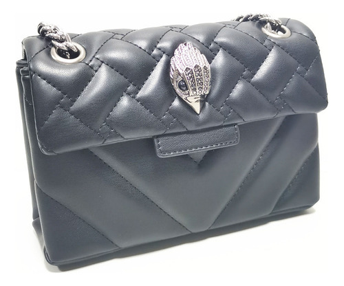 Bolsa Cuadrada Pequeña Negra Pu Spring 2023 Horizontal Squar