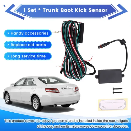 Sensor De Patada De Maletero Activado Con 1 Pie Para Smart A