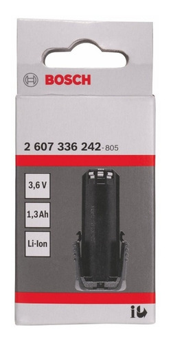 Gba 3.6v 1.3ah - Bateria Li-ion 3.6v 1.3ah Bosch 242