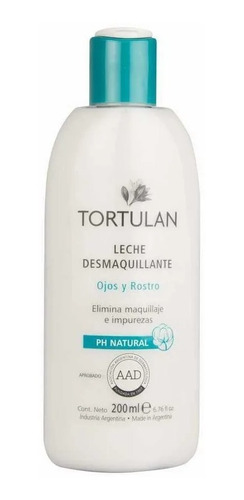 Tortulan Leche Desmaquillante Ojo Y Rostro 200ml