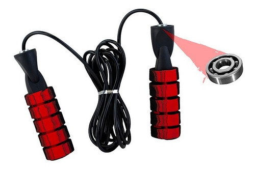 Cuerda Para Saltar Con Balero Y Largo Ajustable