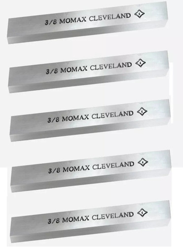 Buril Momax Cleveland De 3/8 X 3  Pulgadas Estuche Con 5 Pzs