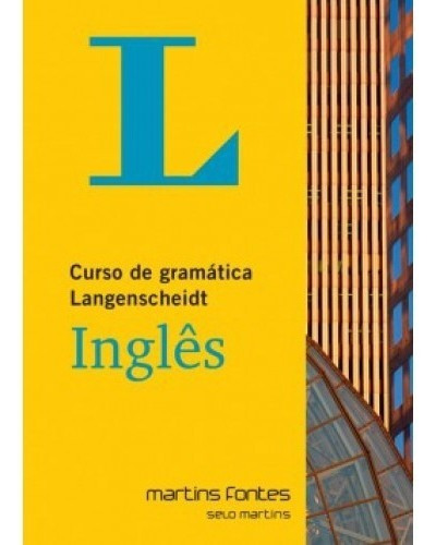 Curso De Gramática Langenscheidt Inglês  - Martins Fontes -