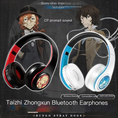 Anime Headband Auricular Inalámbrico Bluetooth