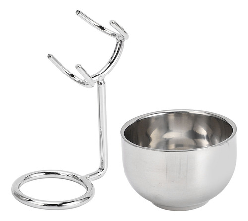 Soporte Para Tazas De Afeitar Y Jabonera Para Barbero